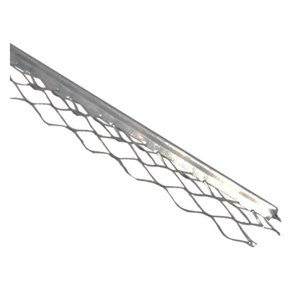 Paraspigolo striato alluminio tipo pesante cm 280 Senza marca