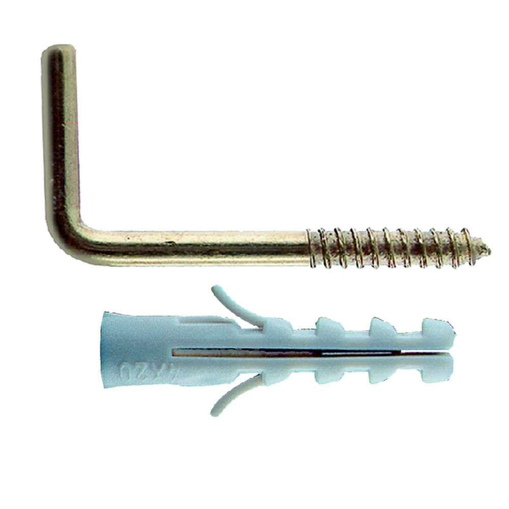 Tassello nylon ‘condor’ c4 gl 4 x 20 gancio 2,5 x 32 pz 20 G&b