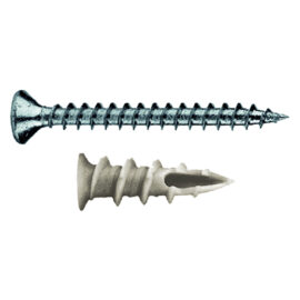 Tassello nylon 'rapid' rn/v 10 x 38 - vite 4,5 x 50 G&b