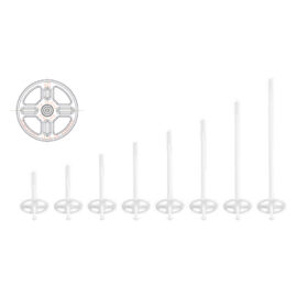 Tassello pannelli isolanti con chiodo polietilene lunghezza mm 70 Senza marca