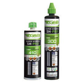 Ancorante chimico 'super hybrid' ml 300 per pistola silicone cc02 G&b