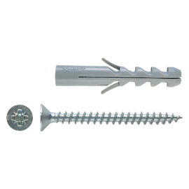 Tassello nylon con vite 'sv' s6v Ø   6 x 30 - vite 4,5x40 mm Fischer