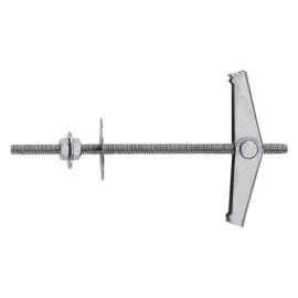 Ancora a soffitto acciaio con barra e doppio dado kdd4  m4 x  95 mm Fischer