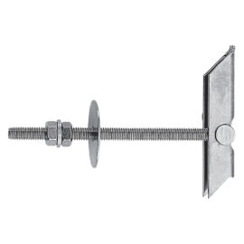 Ancora a soffitto acciaio con barra e doppio dado kd 8  m8 x 100 mm Fischer