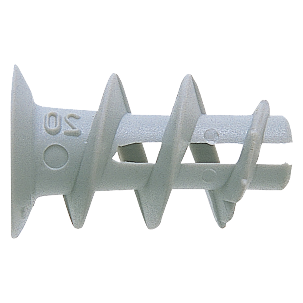 Tassello nylon per cartongesso gk – lunghezza 22 mm Fischer