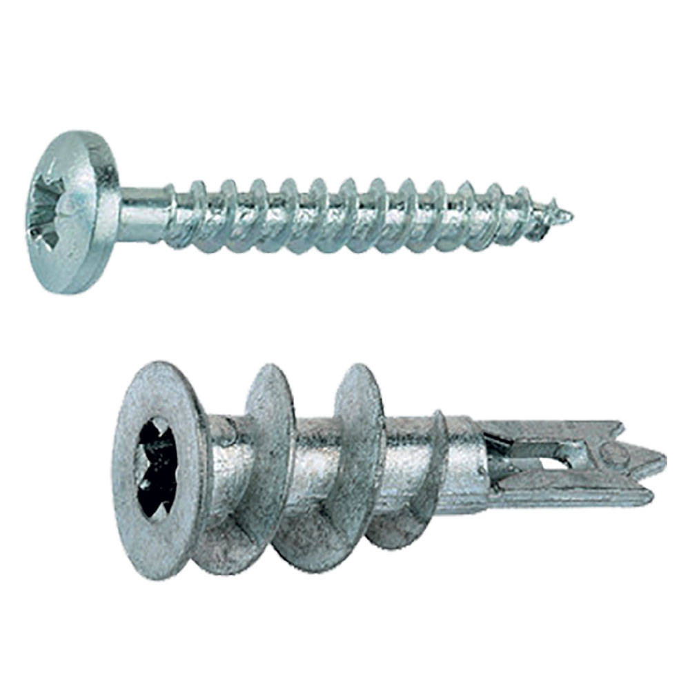 Tassello metallo per cartongesso ‘gkm 12’ lunghezza 31 mm Fischer