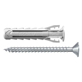 Tassello nylon con vite 'sx plus -s' Ø  6 x 30 - vite 4,5 x 40 mm Fischer
