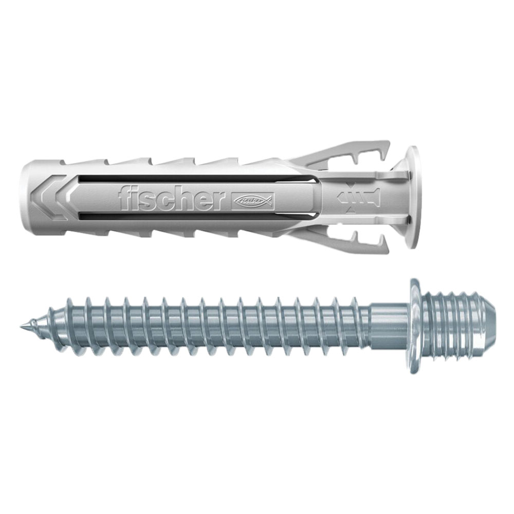 Tassello nylon con vite ‘sx-dv plus’ Ø  8 – vite m6 Fischer