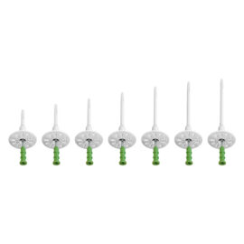 Tassello pannelli isolanti con chiodo acciaio lunghezza mm 175 - chiodo Ø mm 4,8 Senza marca