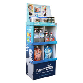 Espositore 'super clean' vuoto Nettuno