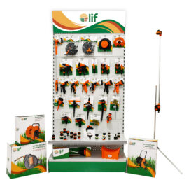 Espositore da terra 'lif' cm 100 x 50 x h.200 Lif