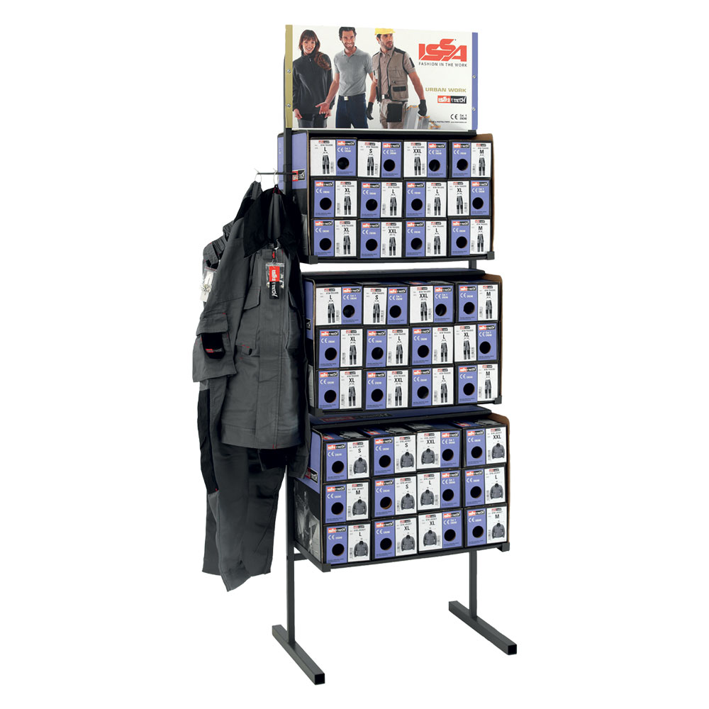 Espositore per abbigliamento ‘issa’ fornito vuoto Issa