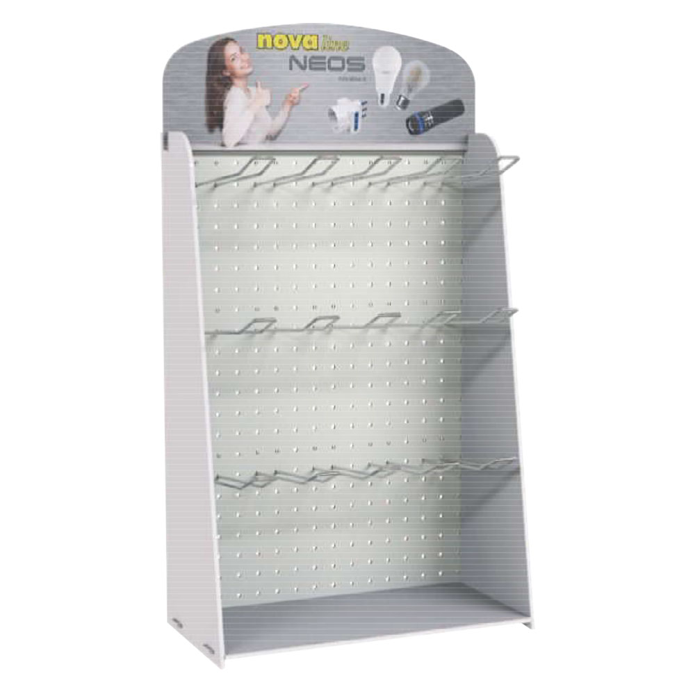 Espositore da banco lampadine fornito vuoto Novaitalia