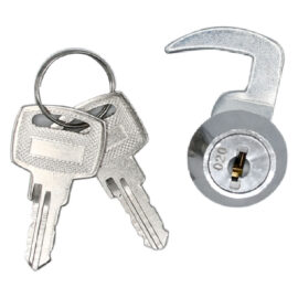 Serratura a cilindro per tesoretto armadio portafucili 2 chiavi Uniko
