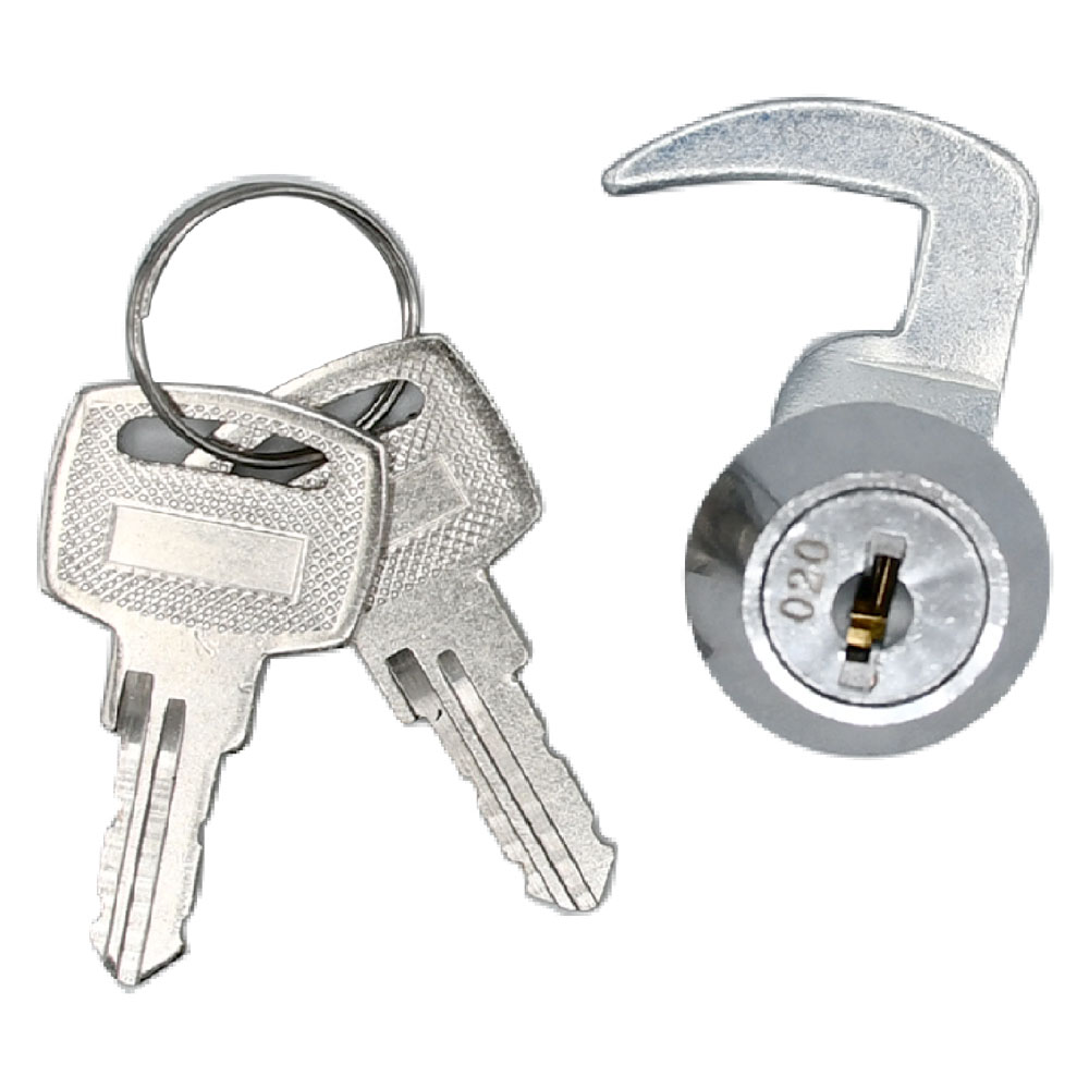 Serratura a cilindro per tesoretto armadio portafucili 2 chiavi Uniko