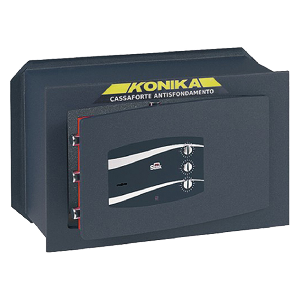 Cassaforte con chiave e combinazione 1244 tk – alp 28 x  42 x  19,5 Stark