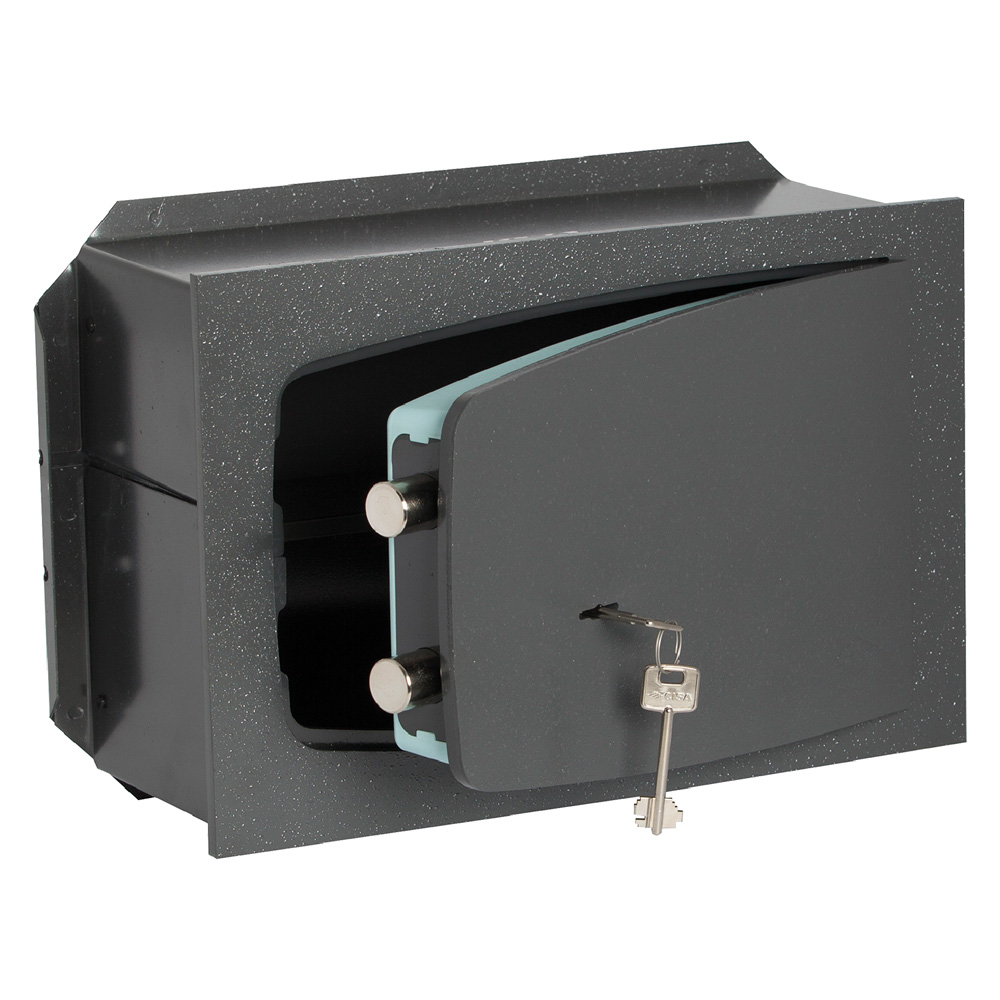 Cassaforte con chiave ‘8a010’ cm 31 x 19 x 19,5 – 2 catenacci Cisa