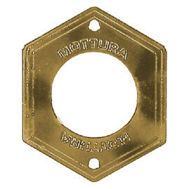 Mostrina esterna art.95148 finitura ottonata Mottura