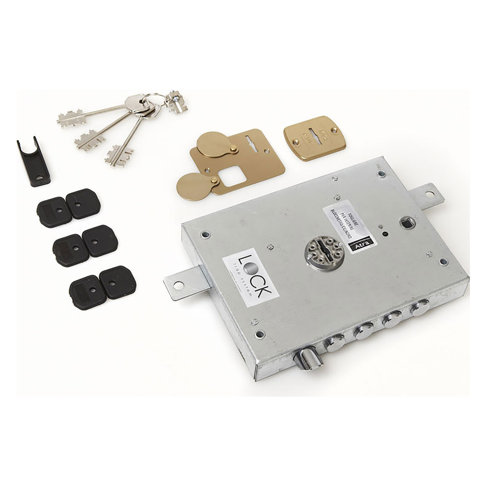 Serratura a doppia mappa da applicare art. 611 dx   e 60 Dierre