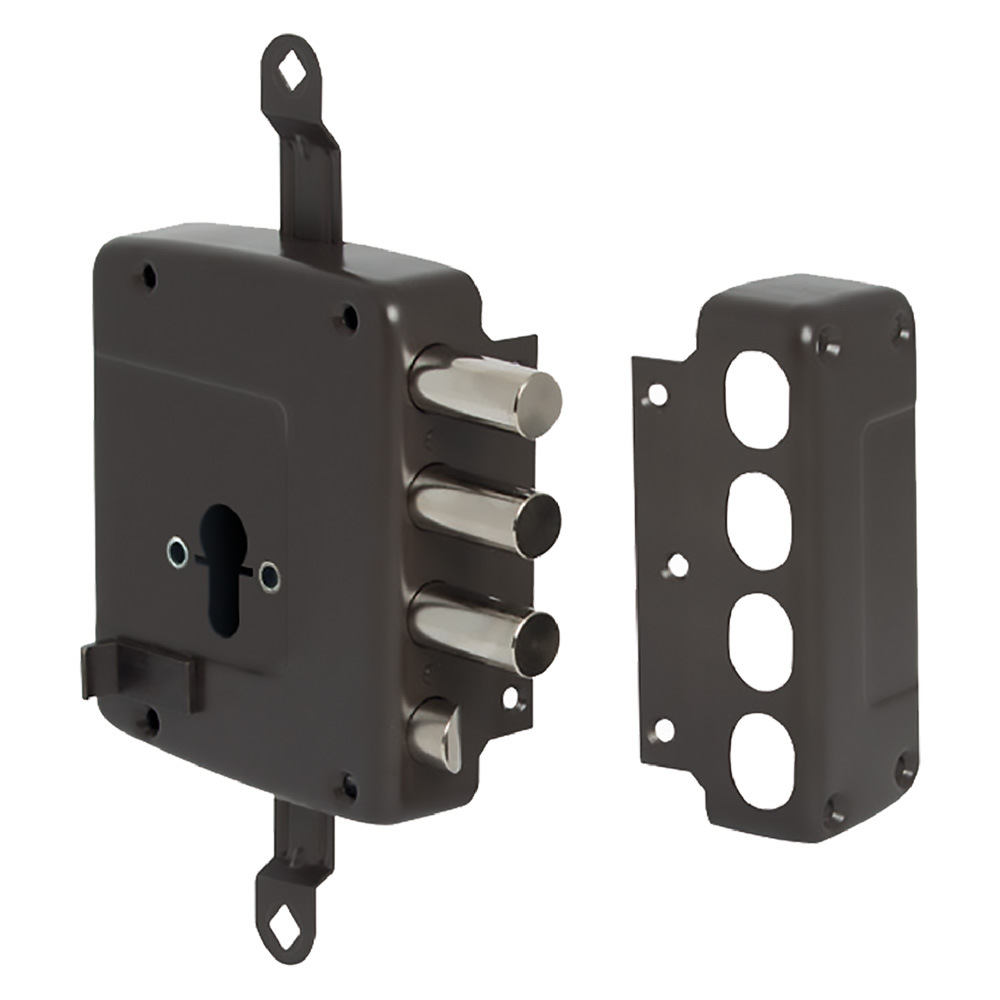 Serratura da applicare triplice per legno art. 561 e 60 dx Cisa