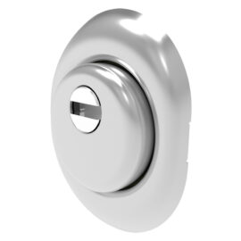 Defender antitrapano per serrature Ø mm. 50 - finitura cromo satinato Mottura