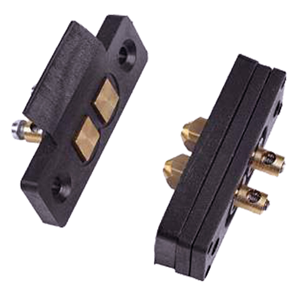 Coppia contatti elettrici spessore mm.3 Corni