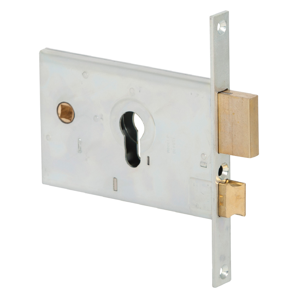 Serratura da infilare per alluminio art. 44120 e58 fr.20 mm – catenaccio + scrocco Cisa