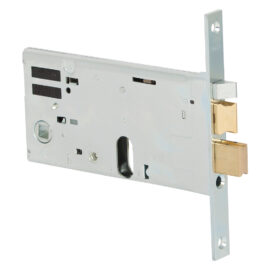 Serratura elettrica da infilare per alluminio art. 14450/14451 14451 e80 fr.mm 20/int.mm 67 Cisa