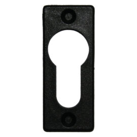 Ghiera per cilindro mm 68 x 28 alluminio - anodizz.oro Iseo