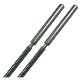 Coppia aste interne per serrature art. 06415 per serrature triplici Cisa