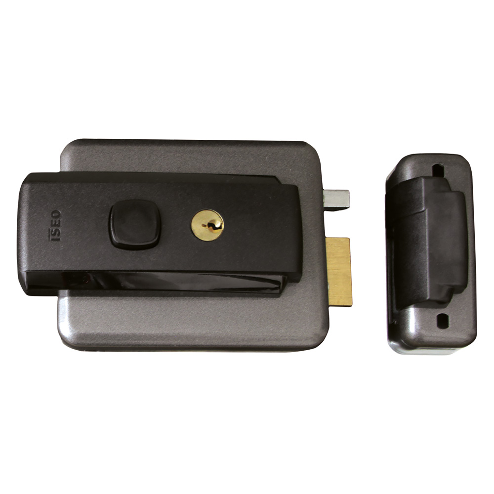 Serratura elettrica da applicare per ferro art. 52n ambidestra – e50-60-70-80 Iseo