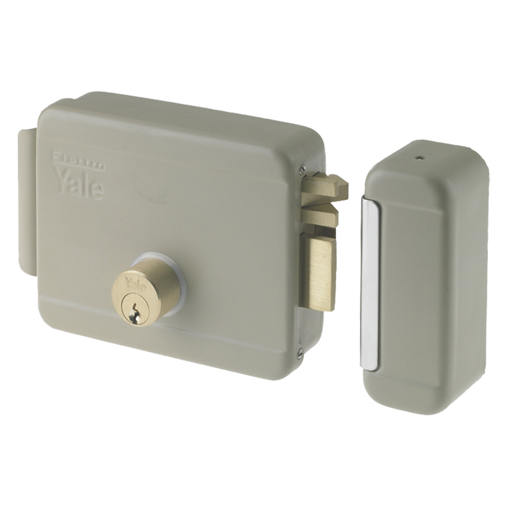 Serratura elettrica da applicare per cancelli art. 680 dx – e 50 Yale