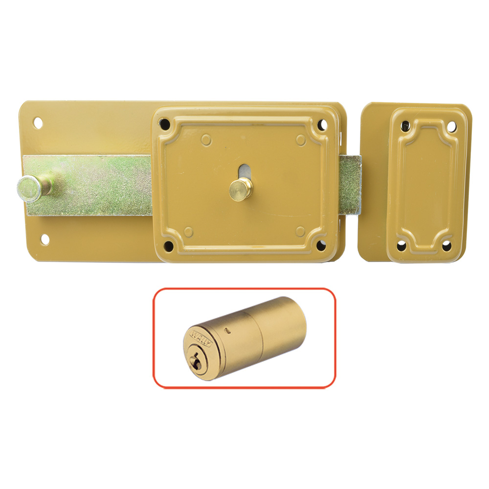 Serratura ferroglietto ‘p-cf’ p50 -5 mand.e40 dx scroc.45°incorp. Ff