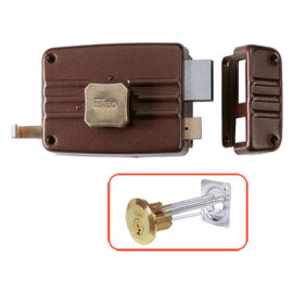 Serratura portoncino da applicare art. 401 2 mandate dx  - e 50 Iseo