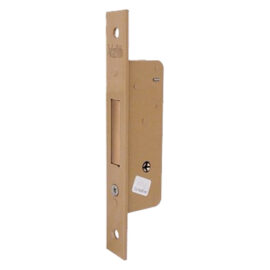 Serratura da infilare per porta legno '563' e60 - bordo quadro / 2 mandate Yale