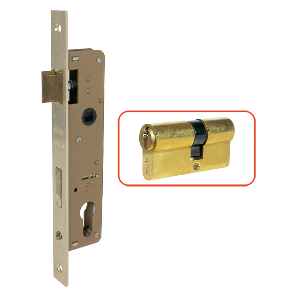 Serratura da infilare per porta in legno art. 200 e 30 Iseo