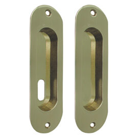 Maniglia per porte scorrevoli senza foro - cromo satinato Mariva