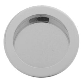 Nicchia tonda cieca cromo satinato Mariva