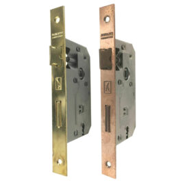 Serratura 'patent' b.q. ottonato verniciato e 40 Bonaiti