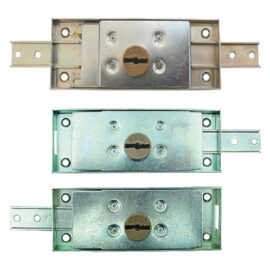 Serratura per serranda art.8601 - centrale (2 mandate) Prefer