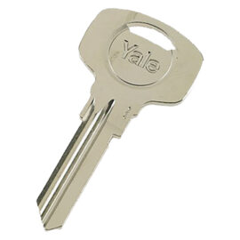 Chiave ottone nichelato lunghezza 27,15 mm Yale