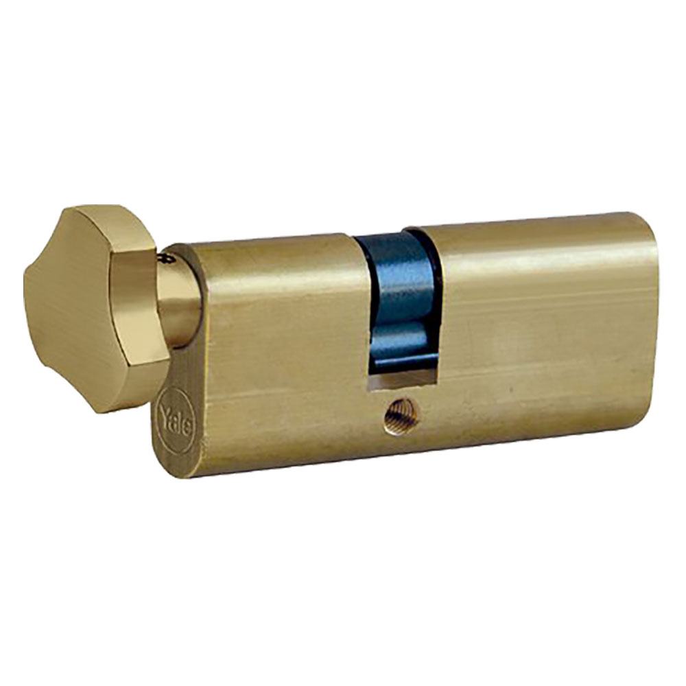 Cilindro ovale con pomolo mm 32+10+22 = 64 (37+27) Corni