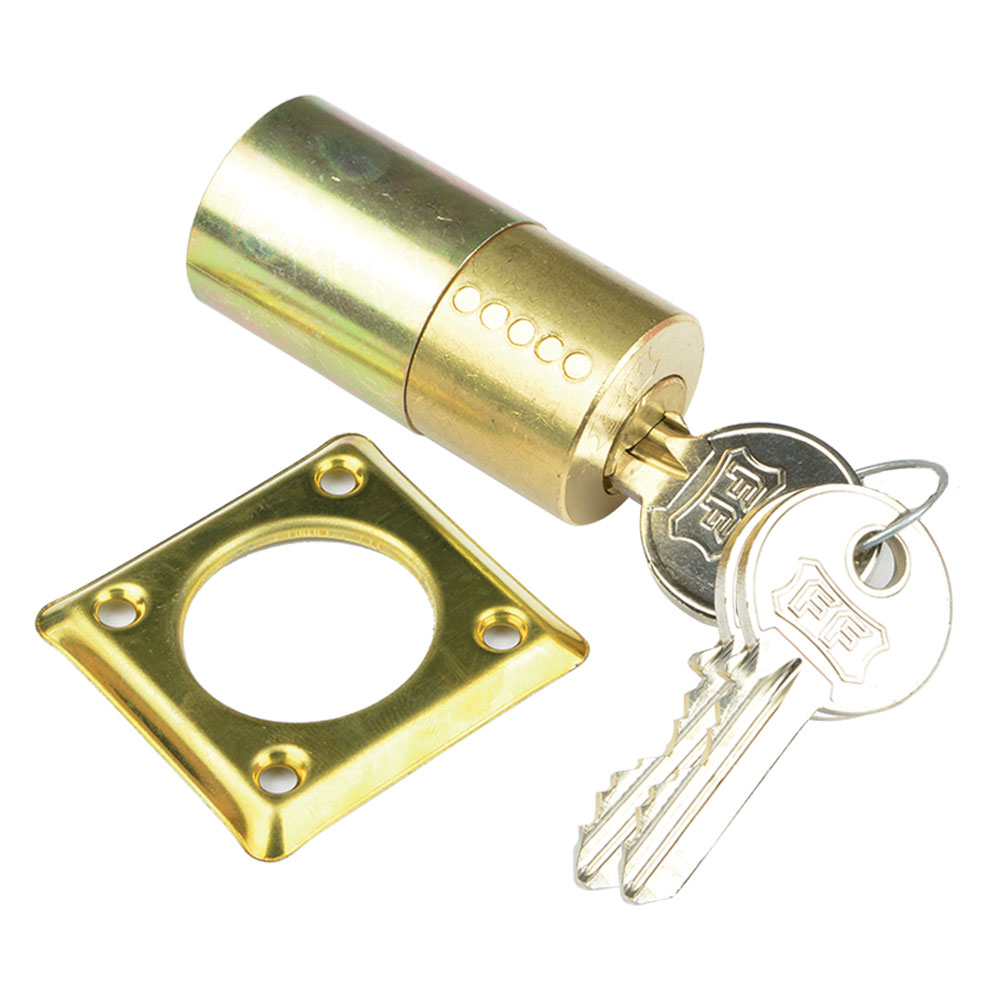 Cilindro tondo per serratura da applicare Ø 25 mm. Ff