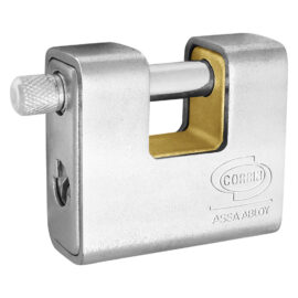 Lucchetto corazzato mm 91 - cifratura unica (2 chiavi) Corbin