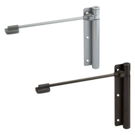 Chiudiporta a molla art.114 tipo sinistro - zincato nero Aldeghi luigi