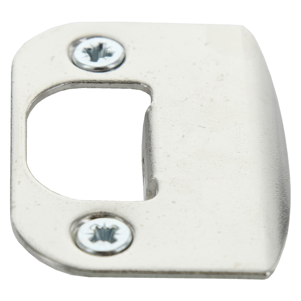 Controbordo ‘p875’ per serratura premi/apri ‘nova’ ottone nichelato Meroni