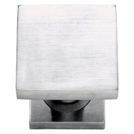 Pomolo quadro asti cromo satinato Forme