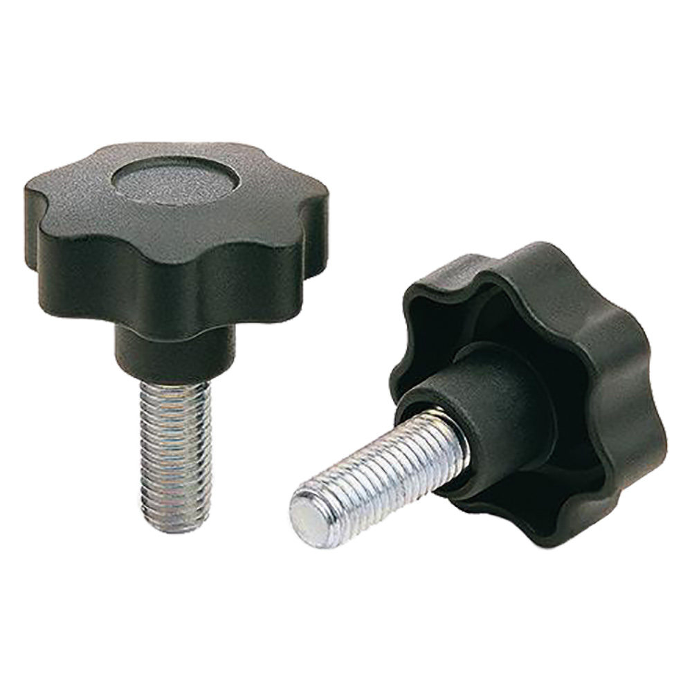 Volantino con perno filettato m10 x 50 Ø mm 40 Senza marca