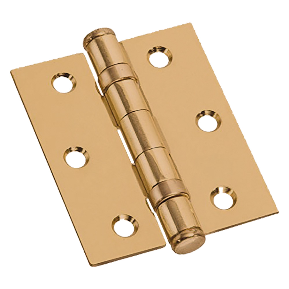 Cerniera con cuscinetti bronzata mm  75 x  65 – sp.2 Senza marca