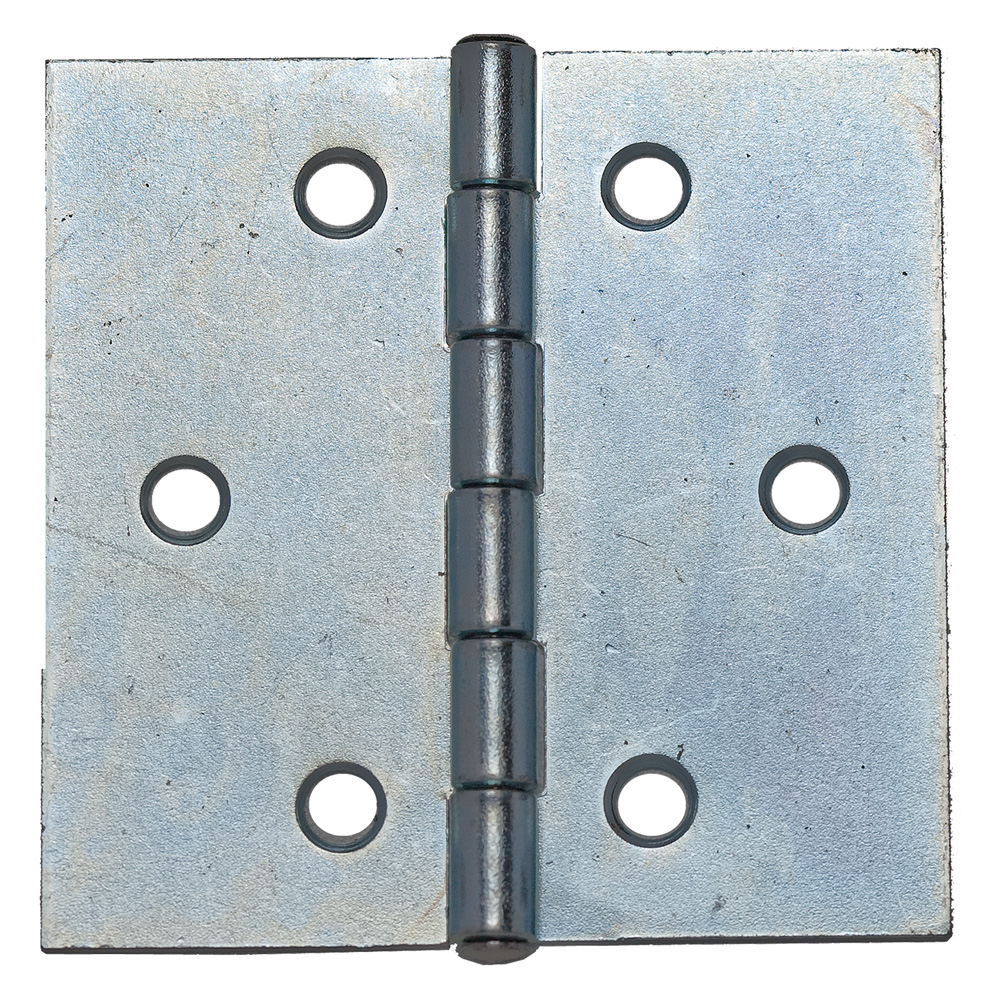 Cerniera quadra in acciaio zincato art.121 mm 100 x 100 Aldeghi luigi